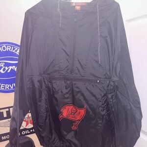 Harrington Black and Red Windbreaker